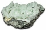 Sparkly Prehnite Pseudomorph After Laumontite - India #342423-1